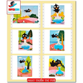 Đồ Chơi Dán Tranh [𝗛𝗢𝗧 𝗜𝗧𝗘𝗠] Tranh Dán Mỹ Thuật