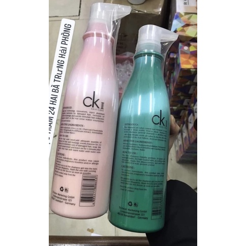 Cặp dầu gội ck