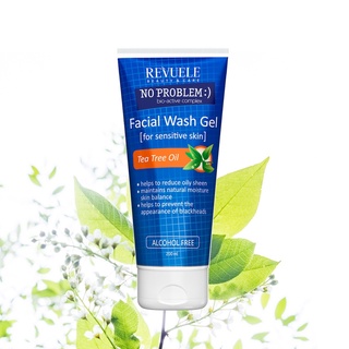 Sữa rửa mặt tràm trà REVUELE Tea tree oil dạng gel