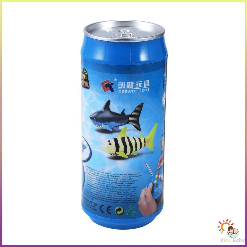 Tàu ngầm Mini RC 4 CH Từ xa Cá mập nhỏ với USB Quà tặng Giáng sinh cho trẻ em