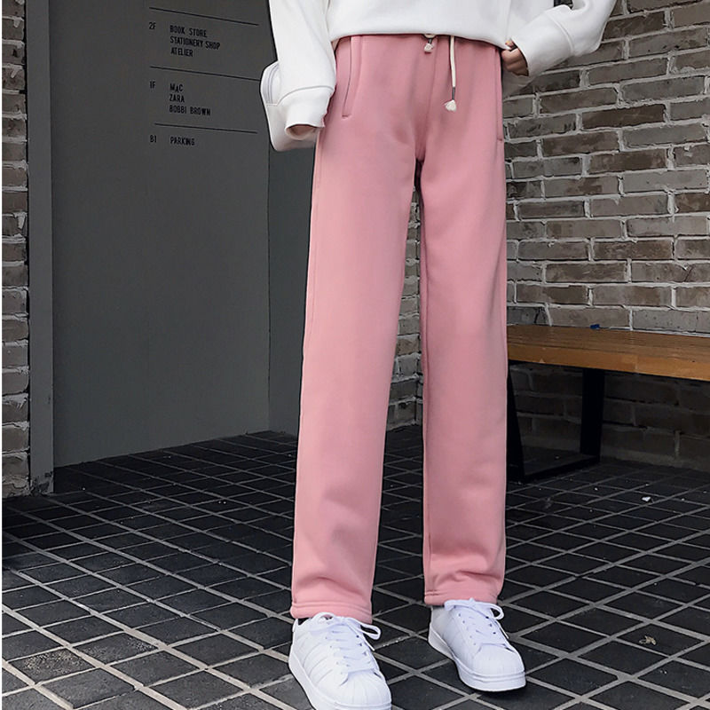 Quần Dài Ống Rộng Màu Trơn Thoáng Khí Thời Trang Cho Nữ | BigBuy360 - bigbuy360.vn