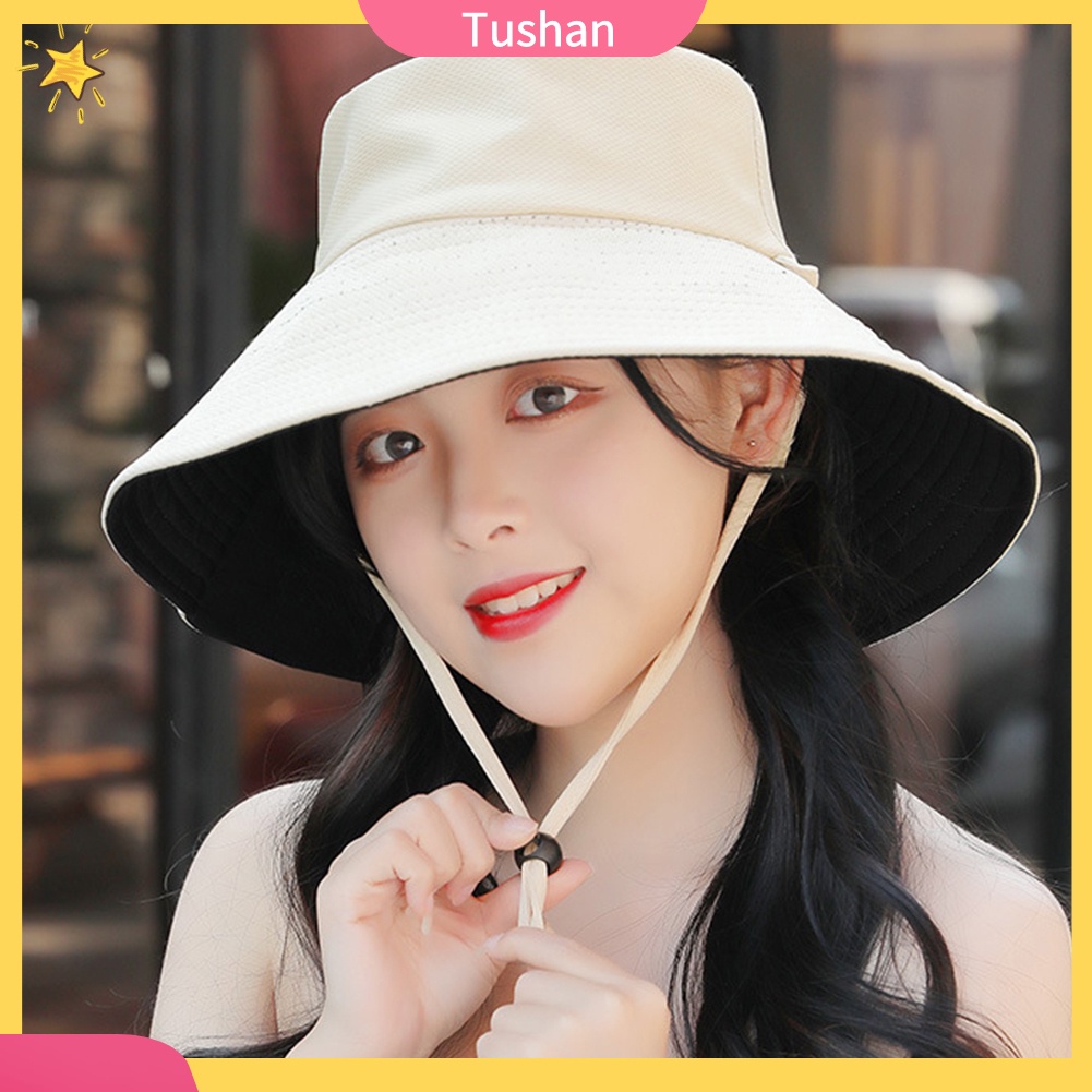 Mũ Bucket Nữ   Mặt Chống Tia Uv Thời Trang
