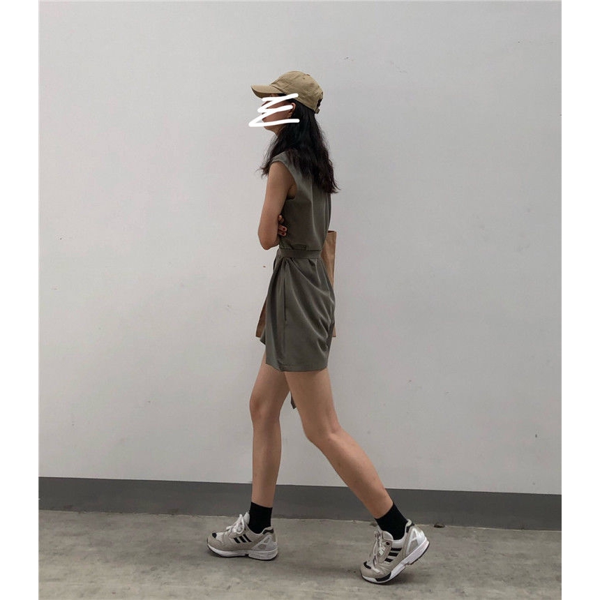 Bộ áo liền quần 235179Quần Short dáng rộng phong cách Hàn Quốc dễ phối đồ | BigBuy360 - bigbuy360.vn