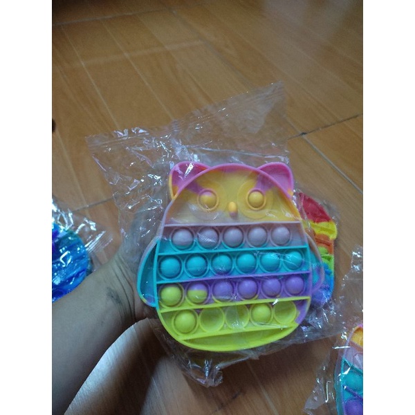 Pop it cầu vồng hình thù nghộ nghĩnh