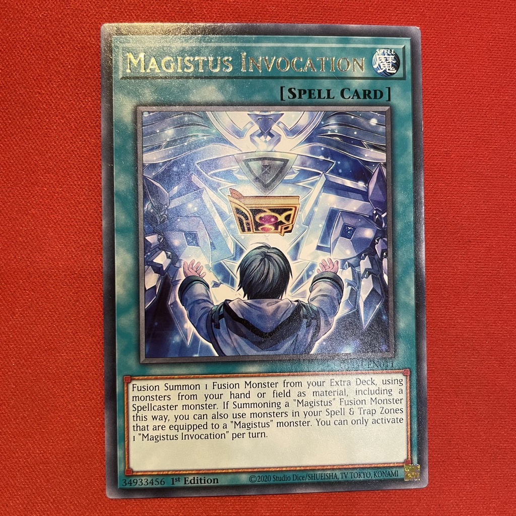 [EN-JP][Thẻ Bài Yugioh Chính Hãng] Magistus Invocation