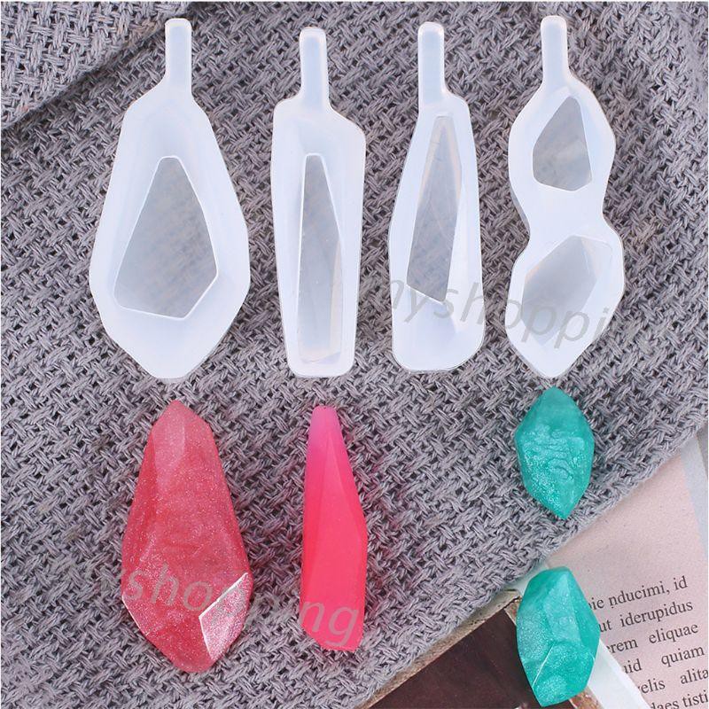 Bộ 4 Khuôn Silicone Hỗ Trợ Làm Trang Sức Tiện Dụng