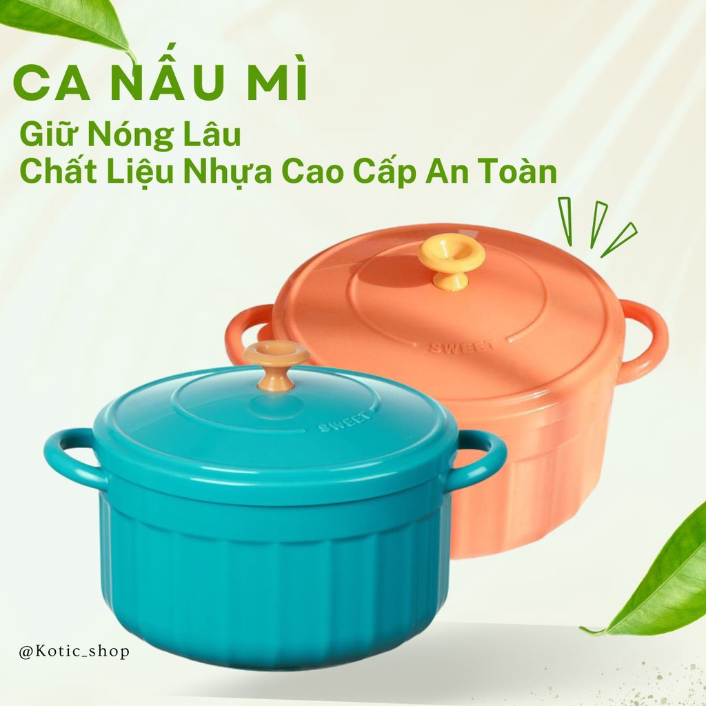 Bát Úp Mì Lõi Inox Thiết Kế Sang Trọng Ca Nấu Mì Cao Cấp Chất Liệu An Toàn Cho Sức Khỏe - Bảo Hành 1 Đổi 1 Kotic_shop