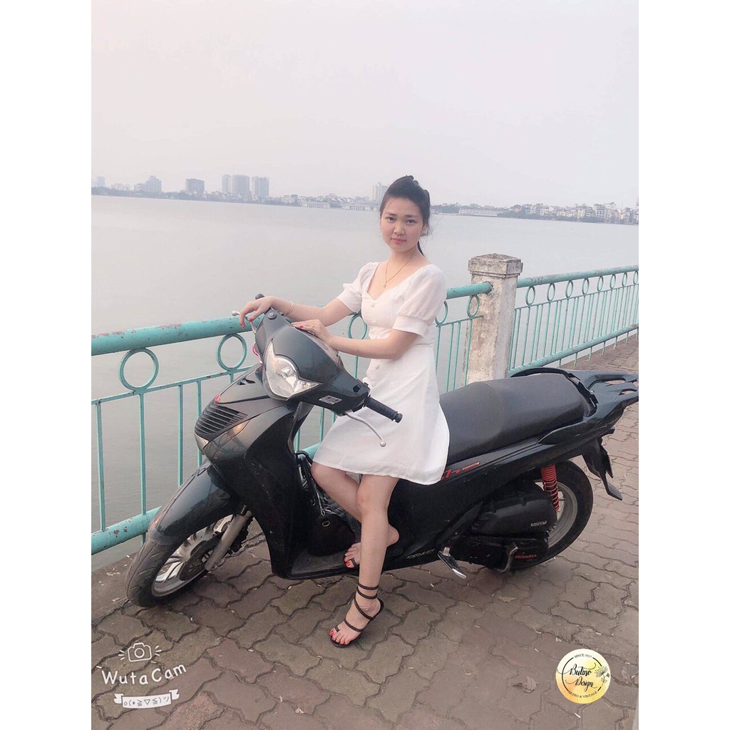 Váy đầm B190 Trắng - Hàng thiết kế (3 MÀU) | BigBuy360 - bigbuy360.vn