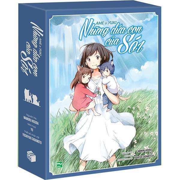 Truyện tranh Boxset Ame &amp; Yuki -  Những đứa con của sói - Trọn bộ 3 tập - IPM