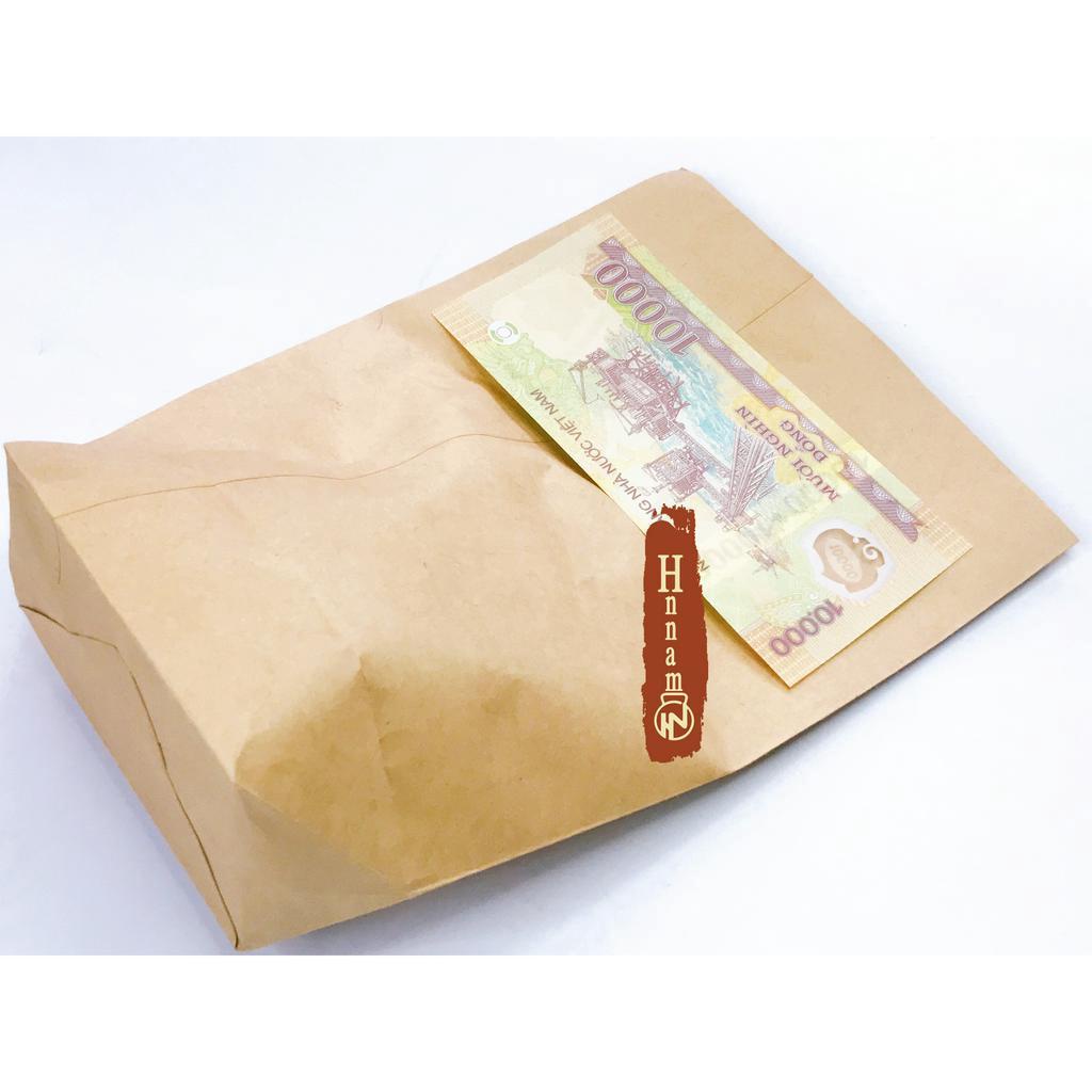 Combo 25 Túi giấy xi măng loại graft tốt 15*20*5 cm - Giải pháp tiện ích sử dụng đóng hàng gói đùi gà rán thực phẩm