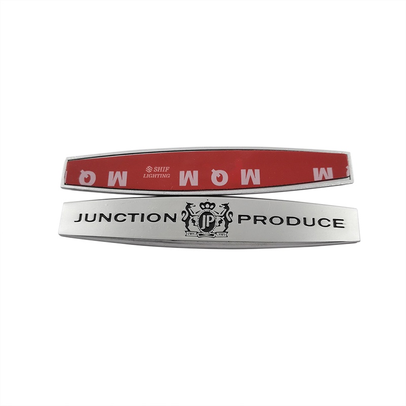 Bộ 2 Miếng Dán Kim Loại JP JP Trang Trí Xe Hơi