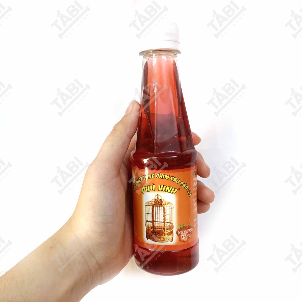 [NHẬN QUÀ KHI MUA ĐƠN 99K] Dầu Quét Lồng Chim Phú Vinh 250ML Cao Cấp [DÀU QUÉT LỒNG]