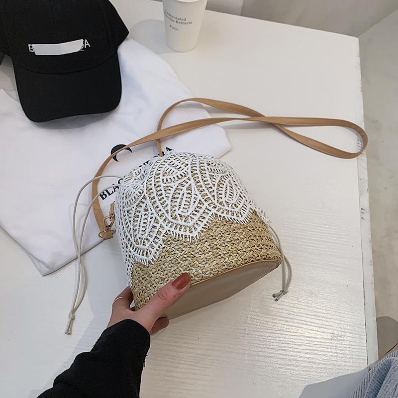 Hàng Mới Về Mới Túi Xách Đan Rơm Đeo Chéo Phong Cách Hàn Quốc Thời Trang Cho Nữ