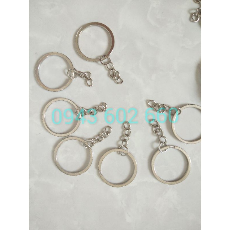 KHOEN MÓC KHOÁ DẸP CÓ XÍCH 3CM