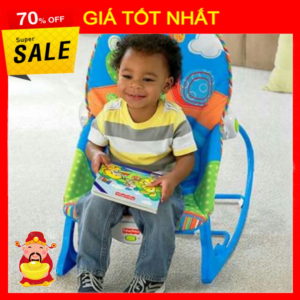 [ GIÁ TỐT NHẤT ]  GHẾ RUNG FISHER-PRICE X7033 [ HÀNG CHÍNH HÃNG ]