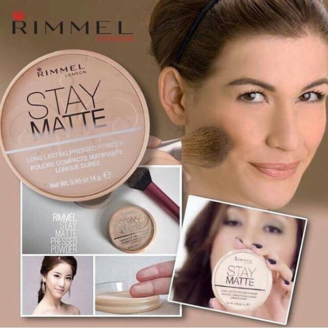 PHẤN PHỦ KIỀM DẦU RIMMEL LONDON STAY MATTE LONG LASTING CHÍNH HÃNG