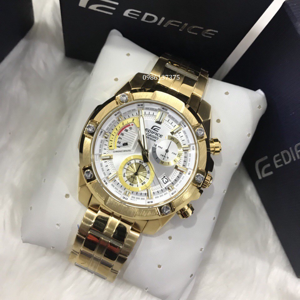 Đồng Hồ Nam Casio Edifice EFR-559 Vàng