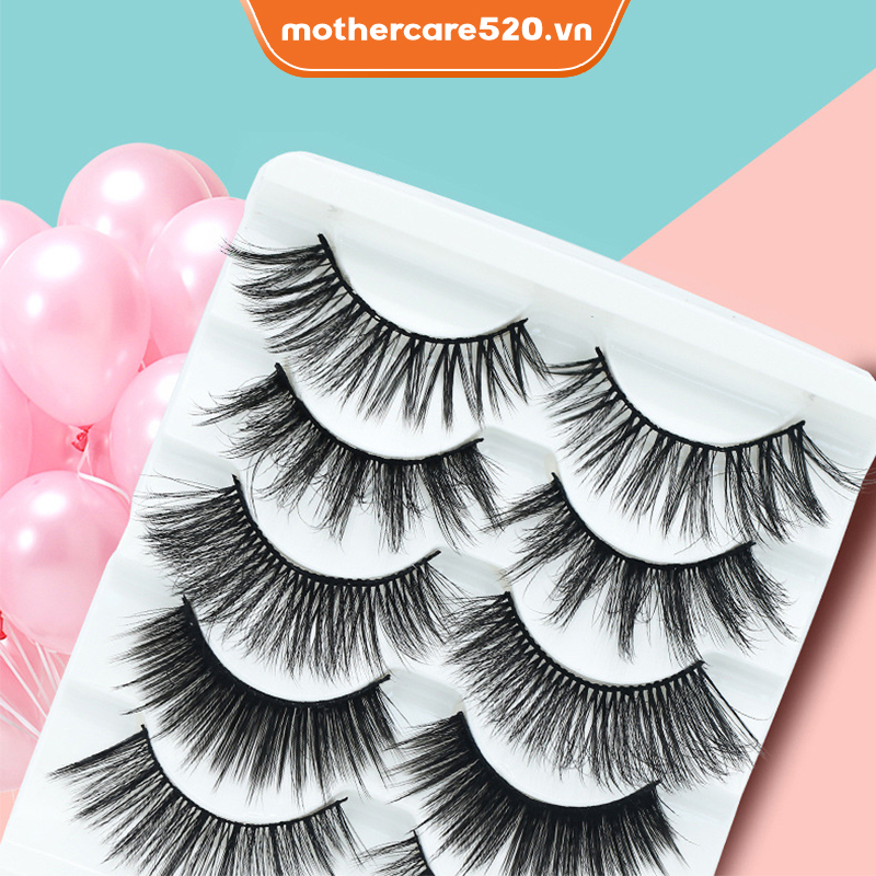 (Hàng Mới Về) Lông Mi Giả 3d Dài Và Dày Chất Lượng Cao