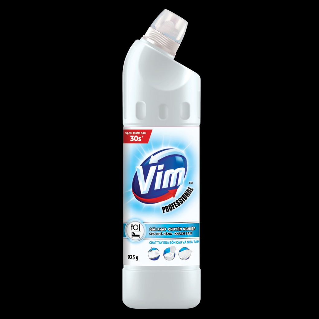 GEL TẨY RỬA BỒN CẦU VÀ NHÀ TẮM VIM TRẮNG SÁNG 925ML