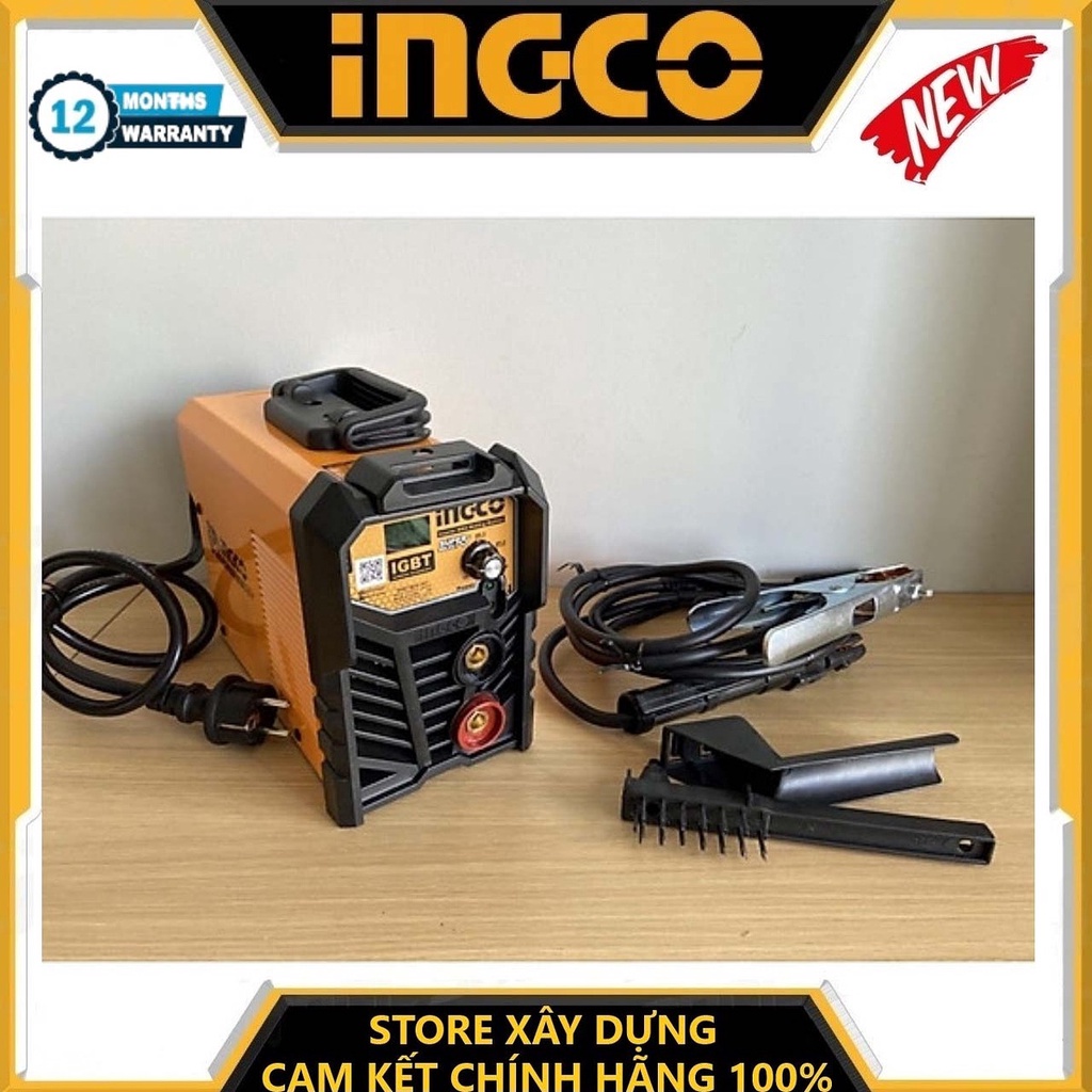 MÁY HÀN ĐIỆN TỬ 160A INGCO ING-MMA1602 (CHUYÊN KÉO QUE 1.6-4.0MM) - HÀNG CHÍNH HÃNG
