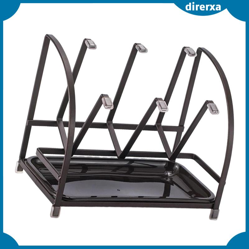 Giá Đỡ Phơi Khô Cốc Chống Trượt Có Khay Phơi Khô Phong Cách Dành Cho Nhà Bếp Gia Đình