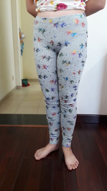 Quần Legging size đại cho bé gái 4-8y