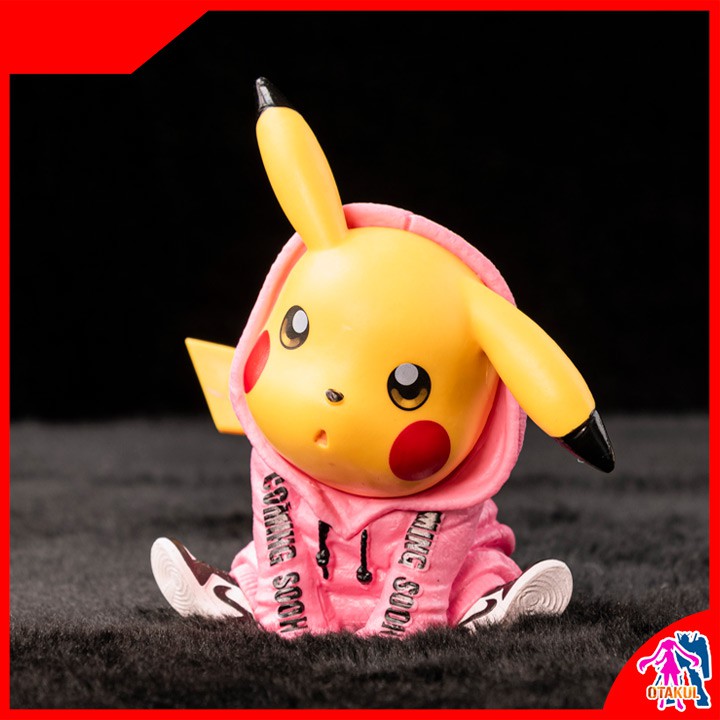 Mô Hình Figure Pikachu Supreme Hồng