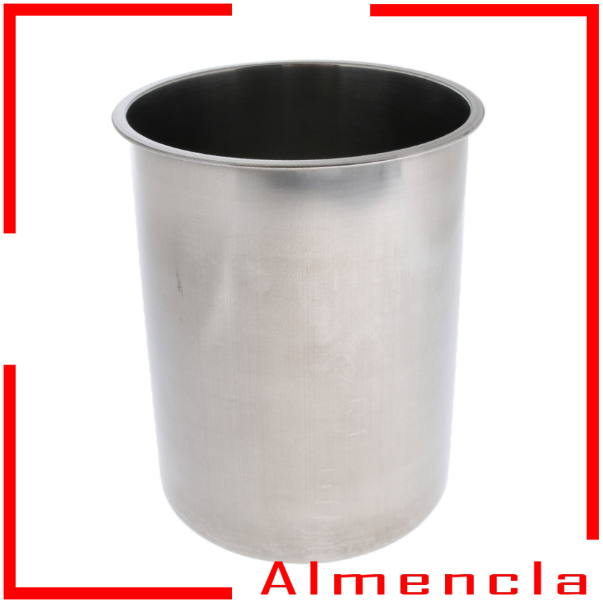 [ALMENCLA]Stainless Steel Ice Bucket Wine Cooler Champagne Chiller, 2.5L, Anti-Rust