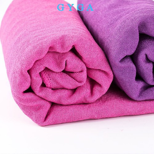 Khăn trải thảm yoga chống trơn trượt dầy mịn MICROFIBER thấm hút mô hôi cao cấp tặng túi đựng G-Sports