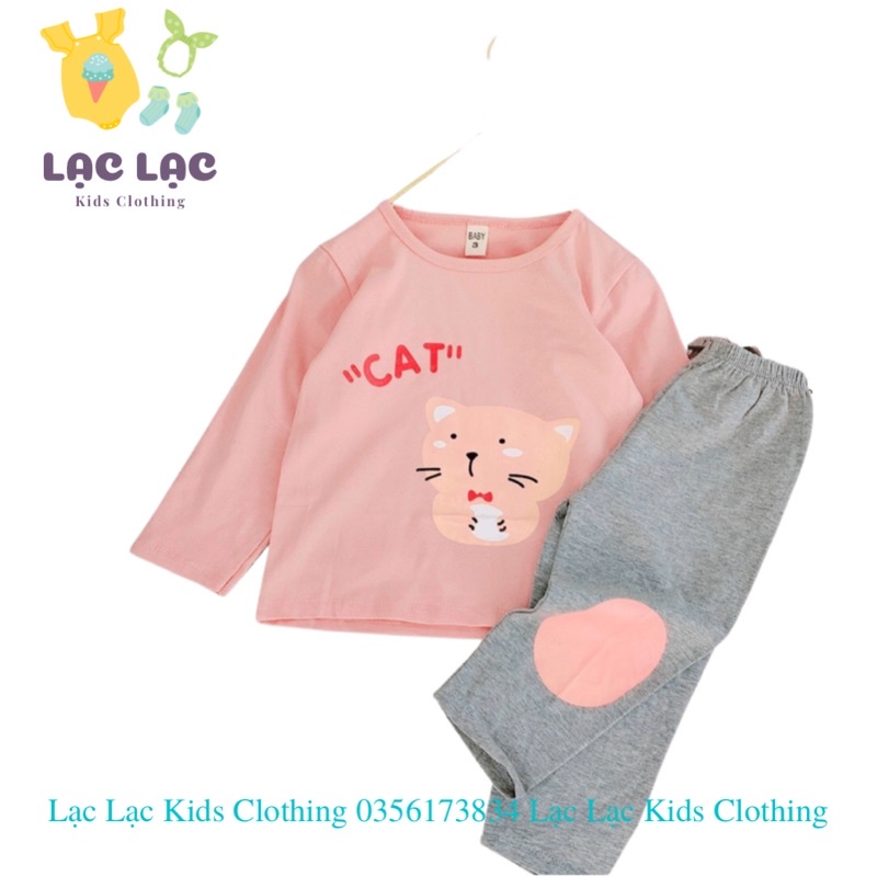 Bộ dài tay thu đông mỏng cho bé trai bé chất thun lạnh loại 1 nhiều màu sắc, hình in sắc nét size 8-20kg