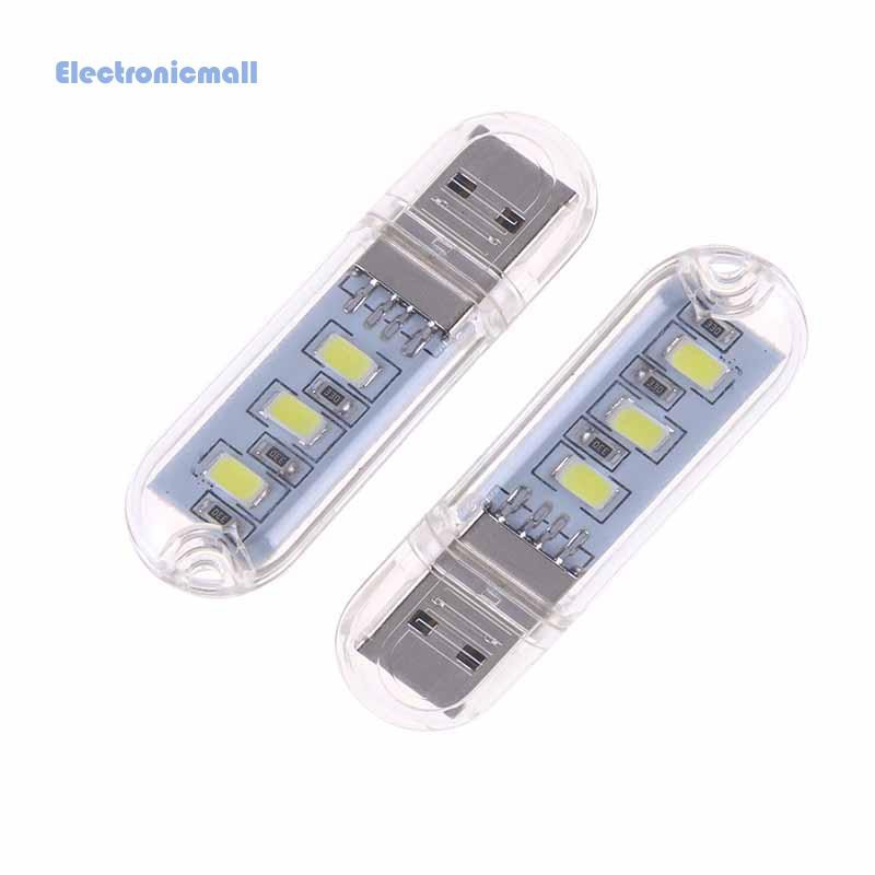 Bộ 2 đèn Led USB mini hình chữ U tiện dụng