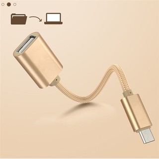 Cell phone tablet OTG data cable Creative Micro-Usb Male To USB line Adapter Dat
