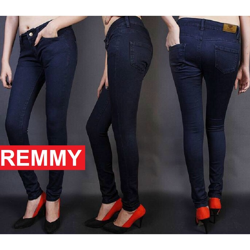 QUẦN JEAN NỮ CẠP CAO ÔM BODY CỔ ĐIỂN DỄ PHỐI ĐỒ KJ555 REMMY SHOP