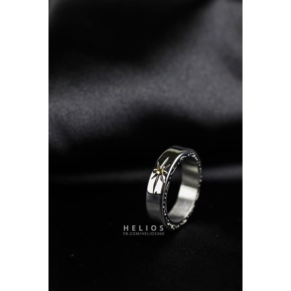 Nhẫn thời trang nam Helios Sun X
