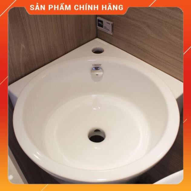 (SALE) Lavabo chậu rửa mặt góc CAESAR LF5238