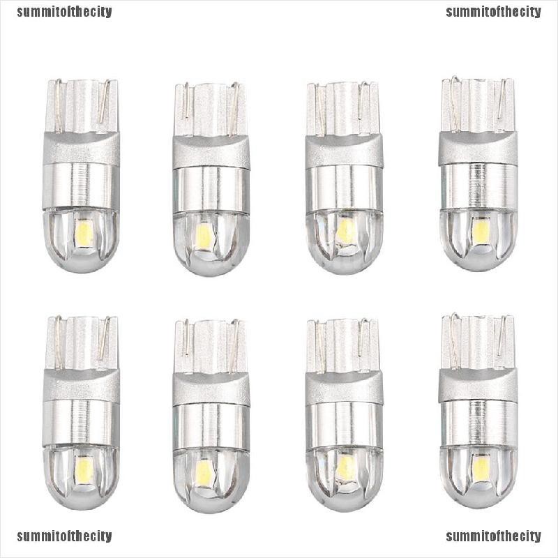 Set 4 Đèn Led T10 OSRAM 3030 2SMD W5W 192 168 Ánh Sáng Trắng 12V DC Dùng Để TRANG Trí Nội Thất Xe Ô Tô