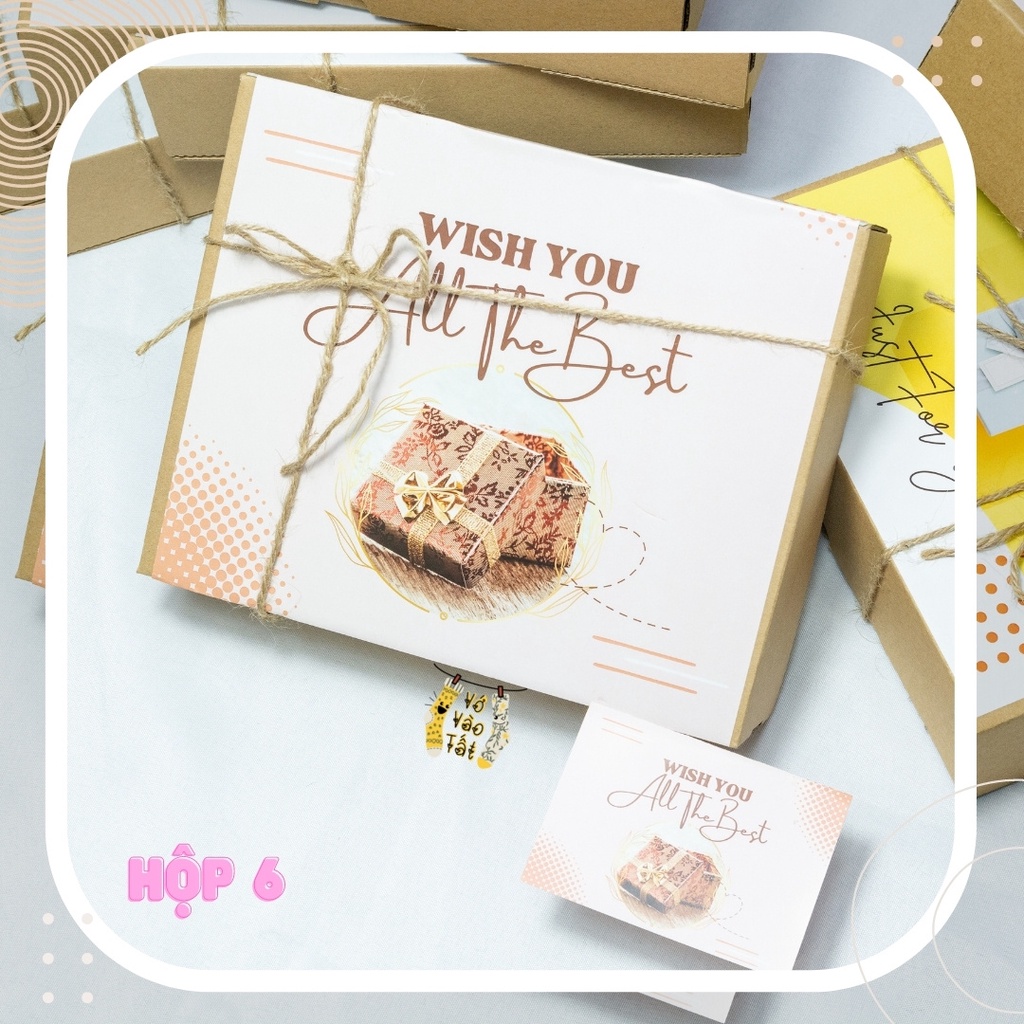 HỘP QUÀ ĐƠN GIẢN 1 (KHÔNG BAO GỒM TẤT/ VỚ)