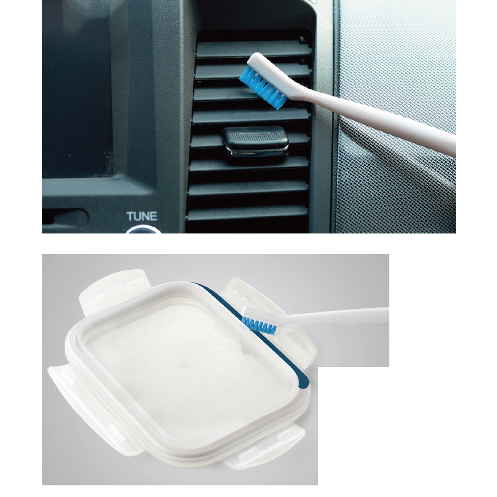 Bộ bàn chải vệ sinh các khe LocknLock 1 bộ 2 món Gap cleaning brush ETM415 - K-MALL