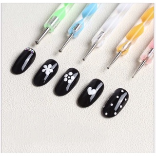 Set 5 Bút Gắn Đá, Vẽ Bi 2 Đầu