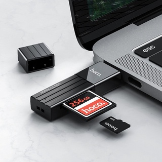 Đầu đọc thẻ nhớ usb 3.0 Hoco HB20 đọc thẻ nhớ SD/ microSD