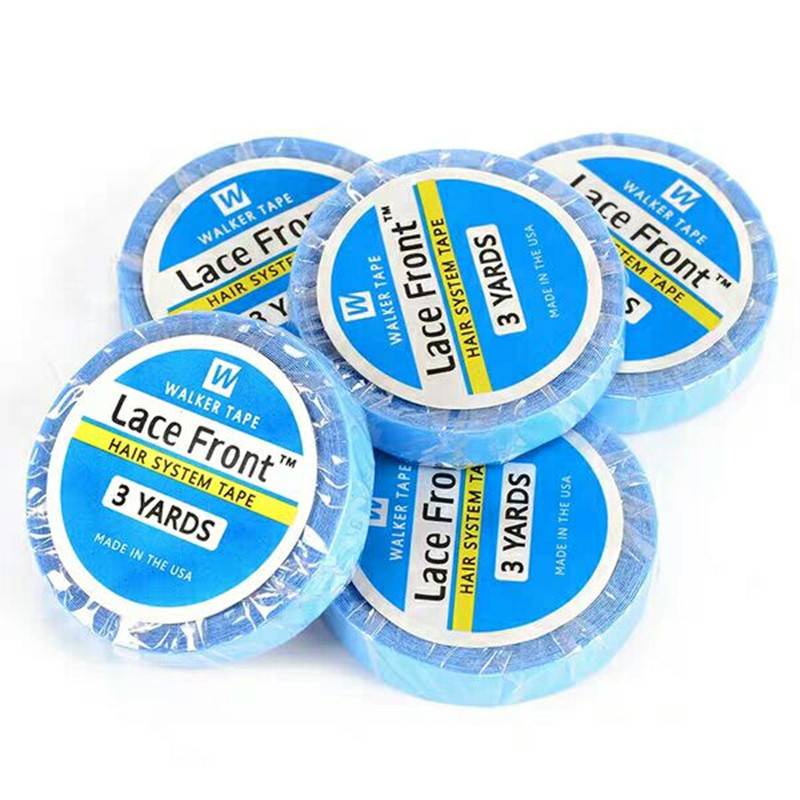 Băng Keo Hai Mặt Hỗ Trợ Dán Tóc Giả 12yards Màu Xanh Dương