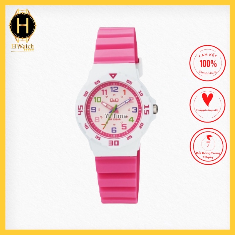 Đồng Hồ Trẻ Em QQ VR19J0 Máy Pin Dây Causu