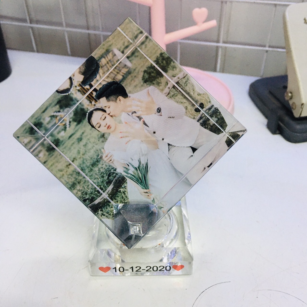 Pha lê lập phương in hình