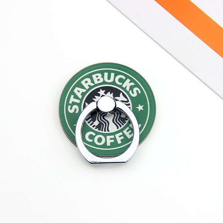 New DC Animation Coffee Logo Hamburger Egg Cute Phone Ring Holder Desktop Phone Bracket Dây điện thoại di động | BigBuy360 - bigbuy360.vn