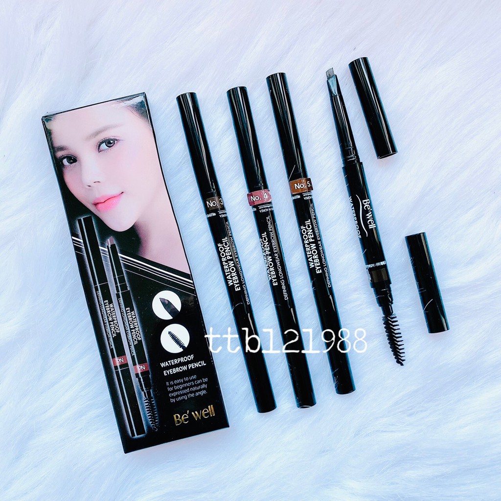 Chì kẻ chân mày cao cấp Be’well Eye Brow Pencil