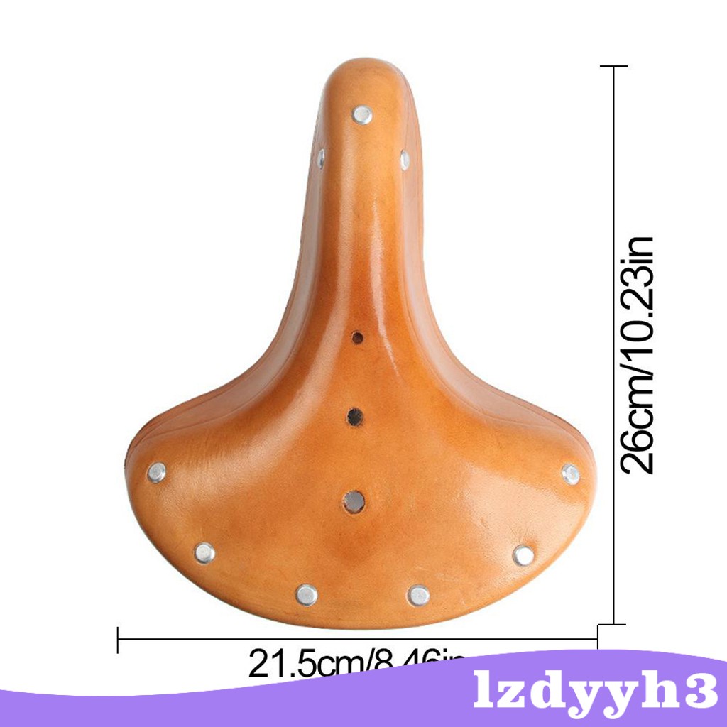 Yên Xe Đạp Trẻ Trung Bằng Da Bò Chống Sốc Lzdyyh3