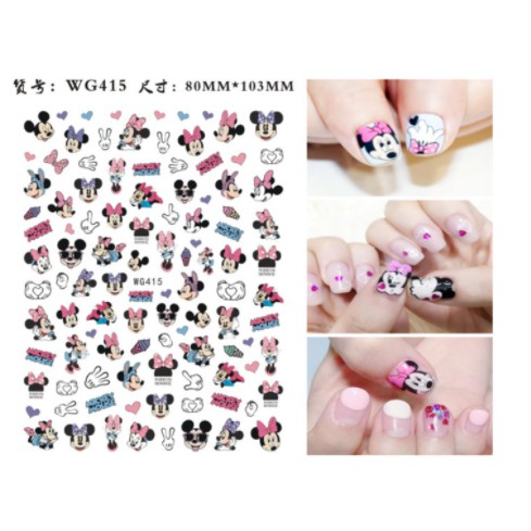 sticker hình chuột mickey