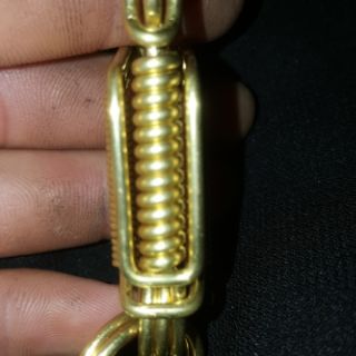 Móc khóa đồng thau uốn thủ công!!!