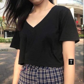 Áo Crt cổ tim trơn TTQ588