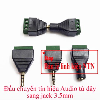 Đầu chuyển tín hiệu audio từ dây sang jack 3.5mm